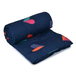 RRC Super Soft Brushed Microfiber Cotton Double Comforter - Blue image 4