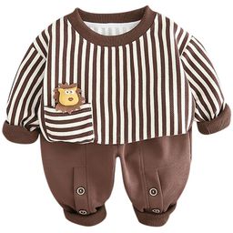 StyleCast x Revolte Unisex Kids Striped Top with Pyjamas-picture-22