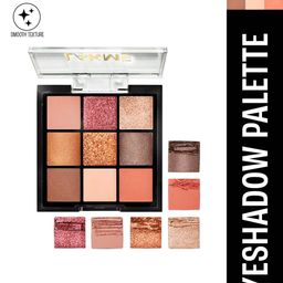 Lakme 9 Blendable Shades Ultimate Glam Eyeshadow Palette 11.7g - Sunkissed-picture-43