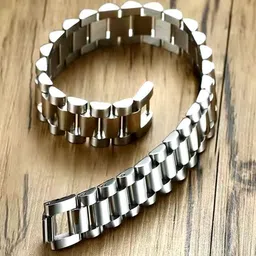 Fashion Frill Men Stainless Steel Charm Bracelet image 4