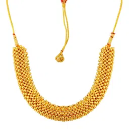 heer collection DIVASTRI 1gm Gold-Plating Cubic Zirconia Jewellery Set image 2