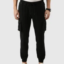 IVOC Black Regular Fit Jogger Jeans-picture-12
