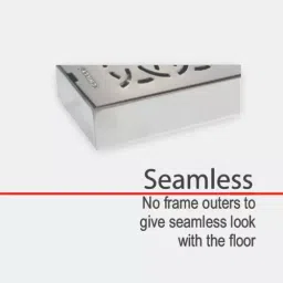 Chilly Linea 600x150x30 mm Seamless Drain Channel Matt Finish Silver, SC-LI-600150 image 2