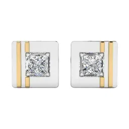 SHINE ETERNAL Lab Grown Diamond 18k (750) White Gold Earrings for Women-picture-33