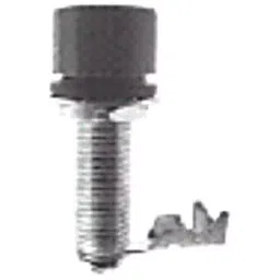 ABBATRON HH SMITH Banana Jack, 15A, Stud, Black, 286-103 (Pack of 5)-picture-44