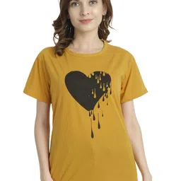 Moda Rapido Women Printed Bio Finish Pockets T-shirt-picture-12