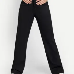 Broadstar Black High Rise Trousers-picture-11