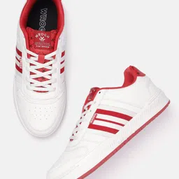 WROGN Men Perforated Round-Toe Everyday Sneakers with Striped Detail-picture-33