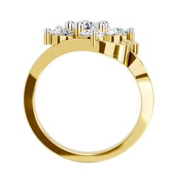 Sparkles Lab Grown Diamond Ring 14K Gold-picture-8