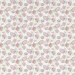 DDecor White & Pink Ethnic Motifs Printed 144 TC Cotton King Bedsheet Set 2.74 m x 2.74 m image 2