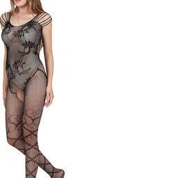 GuSo Shopee Women Black Nylon Baby Dolls-picture-28