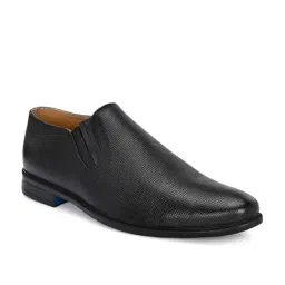 Clog London Men's Black Formal Loafers image 3