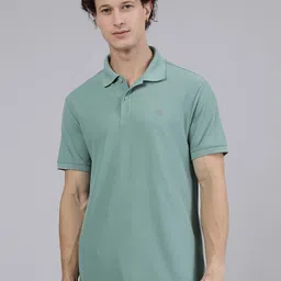 Lux Cozi Men Polo Collar Short Sleeve Lounge T-Shirt-image-15