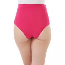 Bella Mama Cotton Elastane High Coverage Printed Panty Set (Colour May Vary) image 5