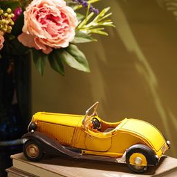 Pure Home and Living Yellow Figurine Showpiece-picture-39