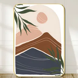 Myntra Elegant Homes White & Blue 1 Piece Wood Other Wall Paintings-picture-26