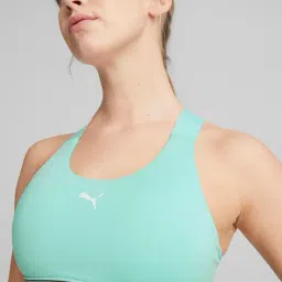 Puma Turquoise Logo Training Bra-picture-40