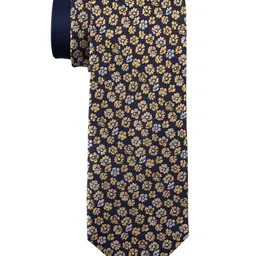 The Tie Hub Men Woven Design Silk Broad Tie-picture-38