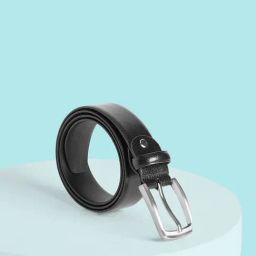 Byford by Pantaloons Black Leather Formal Belt for Men-picture-15