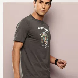 INVICTUS Typography Printed Round Neck Cotton T-Shirt image 5