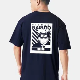 Organic Chics Oversized Graphic Printed Anti Odour Pure Cotton T-Shirt image 3