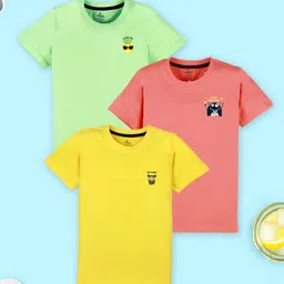 KiddoPanti Boys 3 Printed T-shirt-picture-30