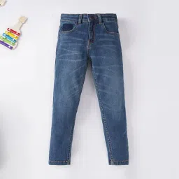 Ed-a-Mamma Kids Blue Solid  Jeans-picture-39