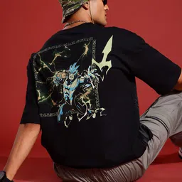 MARVEL STREET Men Printed Pure Cotton Relaxed Fit T-shirt-picture-35