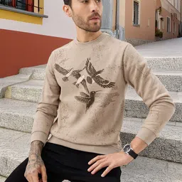Status Quo Men Printed Round Neck Sweatshirt-picture-33