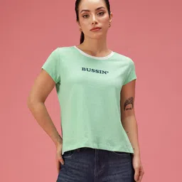 DressBerry Typography Printed T-shirt image 3