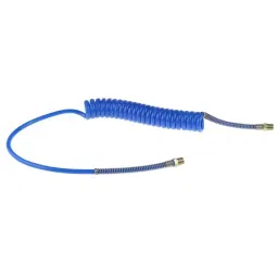 RS PRO 2m, Polyurethane Recoil Hose, with BSPT 6.35 mm (1/4") Male connector Model No 9172325 image 3