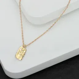 OOMPH Gold-Tone Love Couple Charm Delicate Fashion Stylish Latest Anklet for Women-image-80