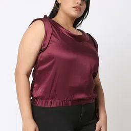 Curves by MISH Plus Size Round Neck Top-picture-33