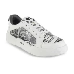 Mochi Men Printed PU Sneakers image 4