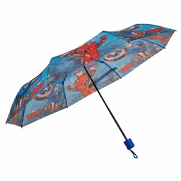 Marvel by Yellow Bee Captain America Character Designed Umbrella - Blue image 3