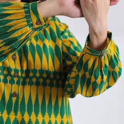 JAIPURRANG Geometric Printed Pure Cotton Co-ord Set image 3