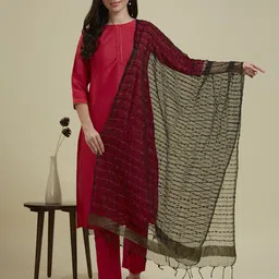 Dupatta Bazaar Woven Design Organza Dupatta-picture-3