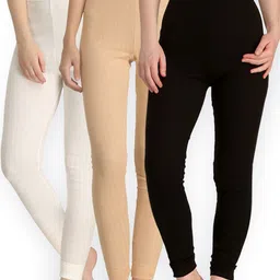 Kanvin Women Pack of 3 Thermal Bottoms-image-20