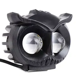 Allextreme 20 W Yellow and White Light Owl Shape Metal Fog Light for Bikes, Motorcycles & Cars, EXS202-picture-27