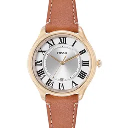 Fossil Women Gilmore Leather Straps Analogue Watch ES5397I-image-42