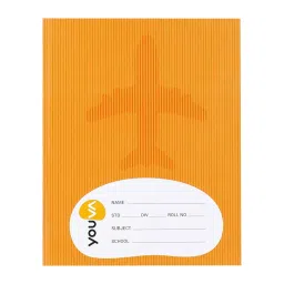 Youva Note Book Regular Full Bound 15.5 x 18.8 cm 76 Page Brown Single Line 23039, (Pack of 5) image 3