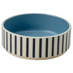 ikea utsådd Pet bowl, stripe pattern black-blue/grey-blue, 11 cm-picture-10