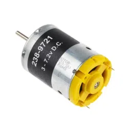 RS PRO Geared Motor DC Geared Iron Core 38 mm 22356 RPM, 2389721 image 2