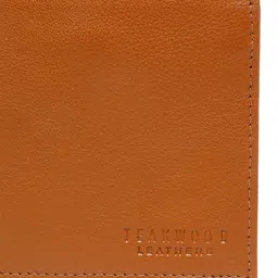 Teakwood Leathers Men Leather Two Fold Wallet image 4
