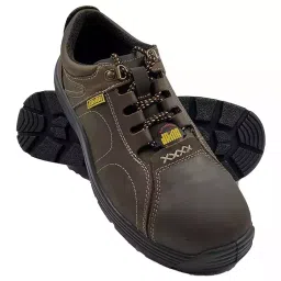 JAMA Steel Toe Safety Shoes Low Ankle PU Sole Brown Leather Size UK 9, 82407-JB048-9-picture-18