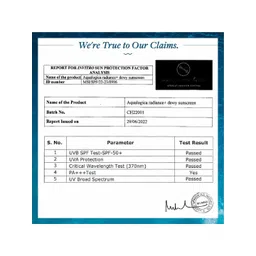 Aqualogica Radiance+ Dewy Sunscreen with Watermelon & Niacinamide SPF50 PA+++ - 80g image 3