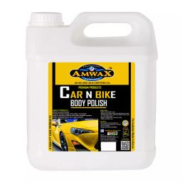 Amwax BODYPOLISH5LTR White Car and Bike Body Polish 5Ltr-picture-28