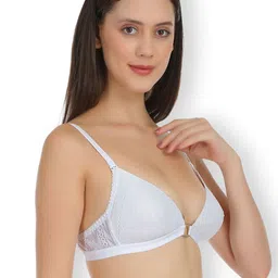 SELFCARE Pack Of 2 Half Coverage Lightly Padded Plunge Bra image 3