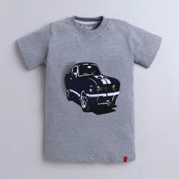 Tiny Toonzzz Kids Pack of 5 Cotton Printed Tshirt image 5