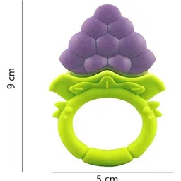 Joy Buzz Kids Pack Of 2 Baby Rattle & Fruit Teether image 4